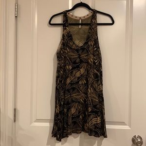 Free people velvet burnout dress